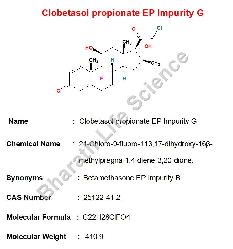 Clobetasol propionate EP Impurity G